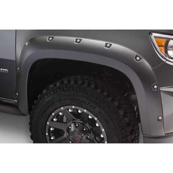 15-20 CANYON/COLORADO(EXCL ZR2) 74.0IN BED/FLEETSIDE FENDER FLARES POCKET STYLE 4PC